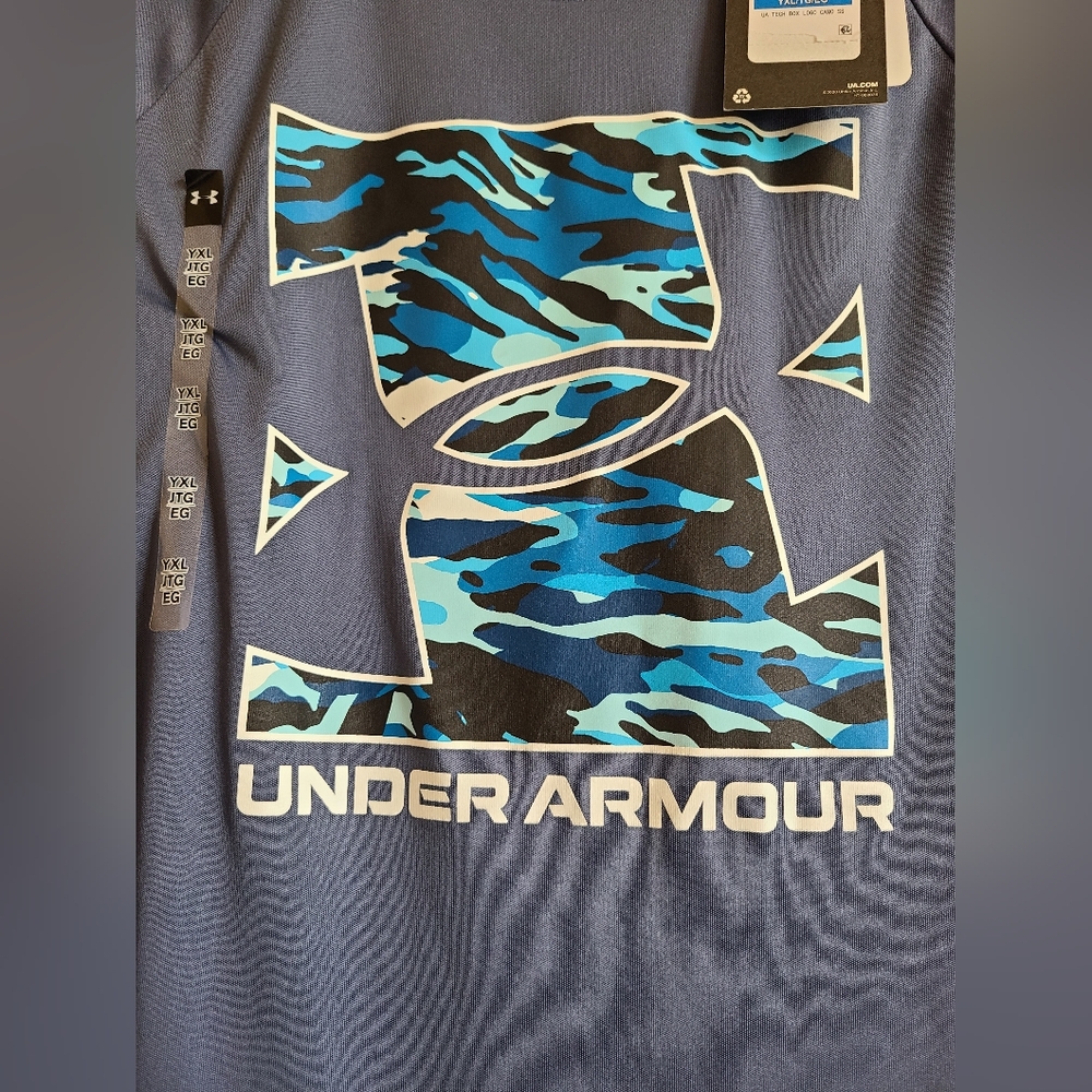 Boys Under Armour t-shirt -NWT! - Picture 3 of 8
